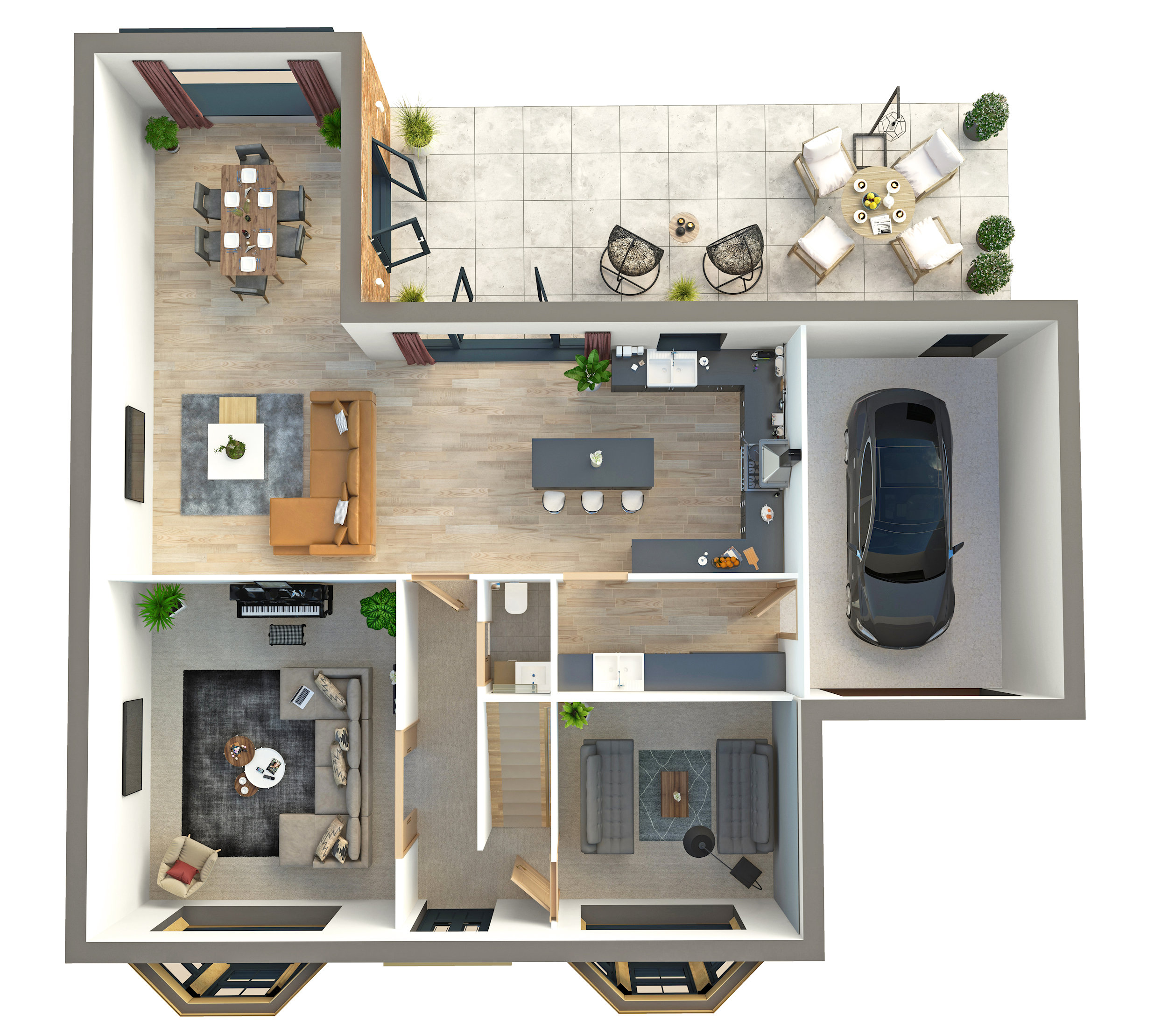 3D Floor plan