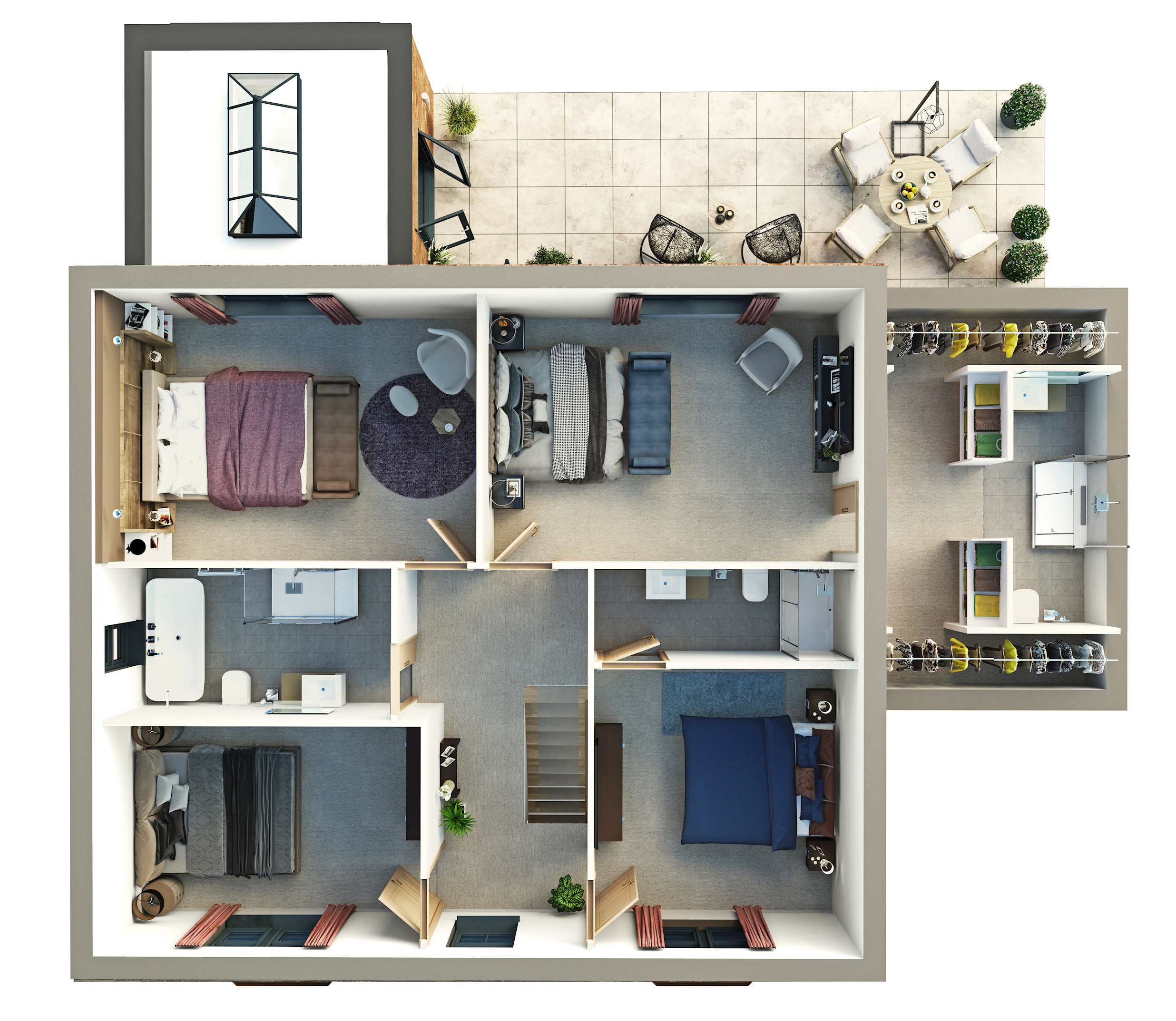 3D Floor Plan 2