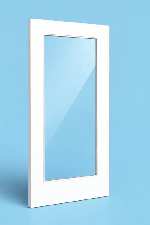 1 Panel glazed door leaf