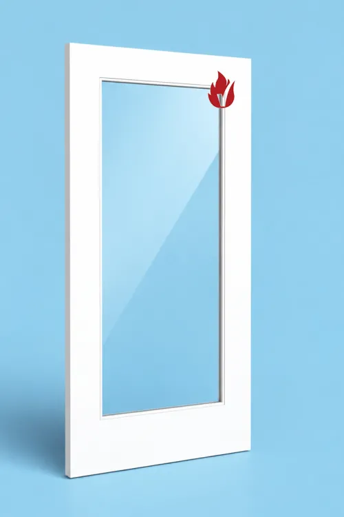Glazed panel door