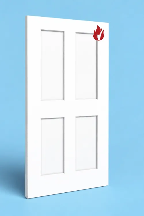 4 resessed panels door