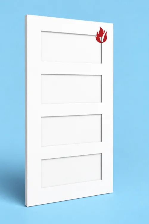 4 panel shaker style door