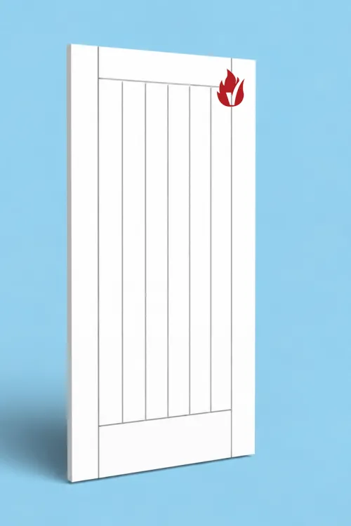 Vertically Boarded door leaf
